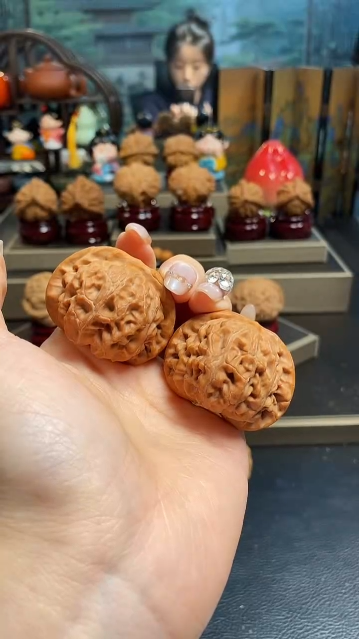 【闪购商品】文玩核桃吊坠H829宫灯43