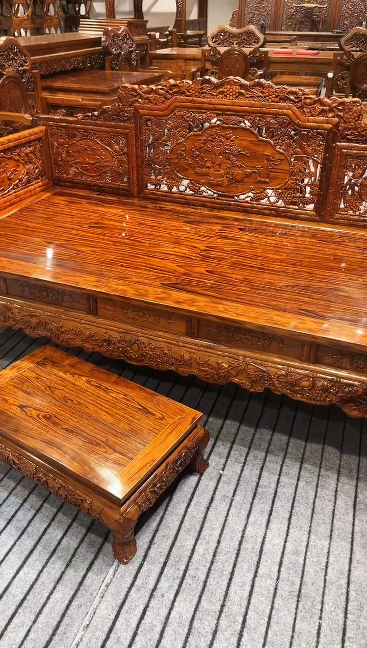 花梨木类花梨木罗汉床 全11500 小定1500