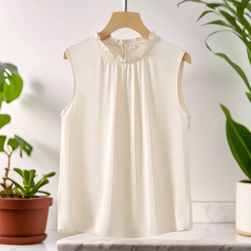 【素锦】四色无袖小衫