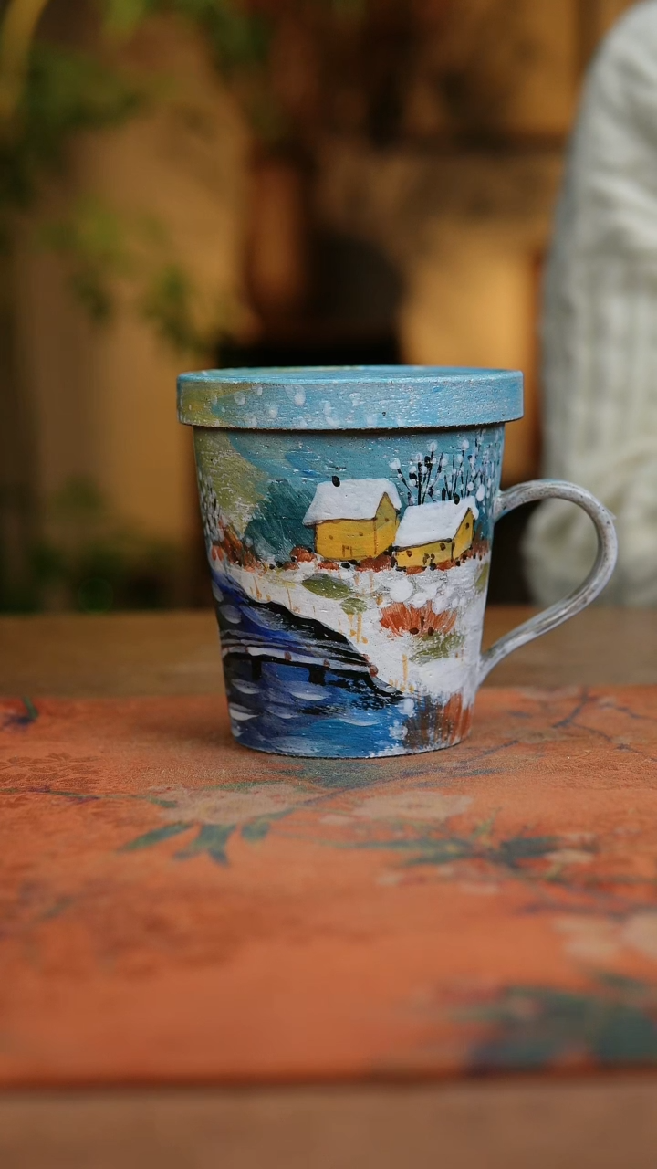 【闪购商品】瓷片1911景德镇手工手绘釉下彩高温瓷