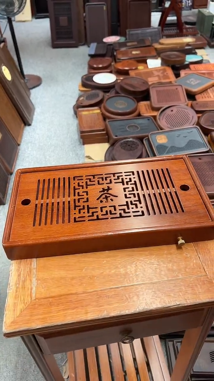 福利花梨木一整块长36CM*宽20CM茶盘