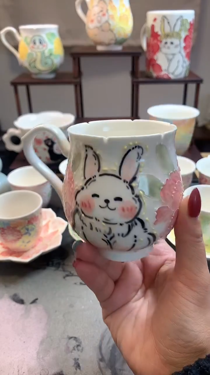 一味*手绘*好运兔