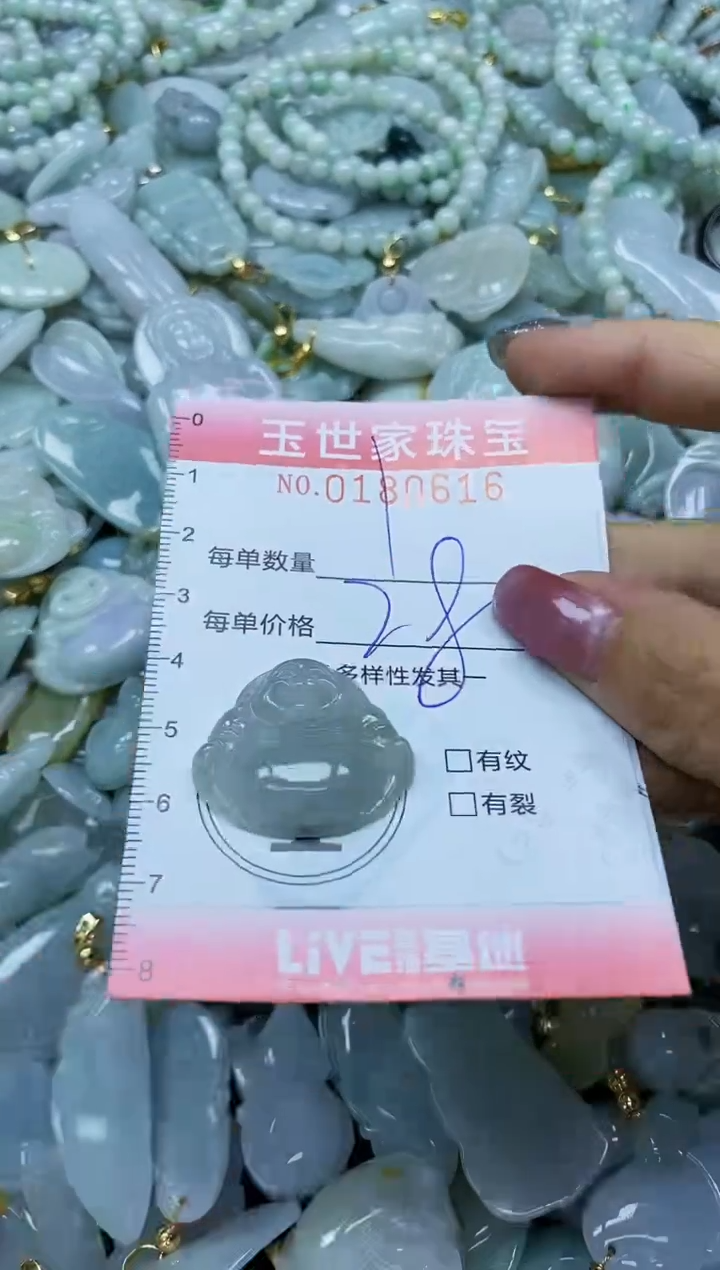 【闪购商品】翡翠颈饰未镶嵌闪购0180616