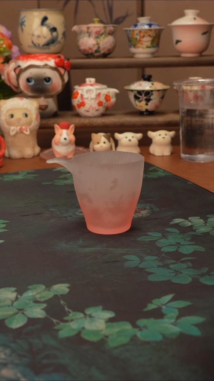 【落单】粉琉璃公道杯