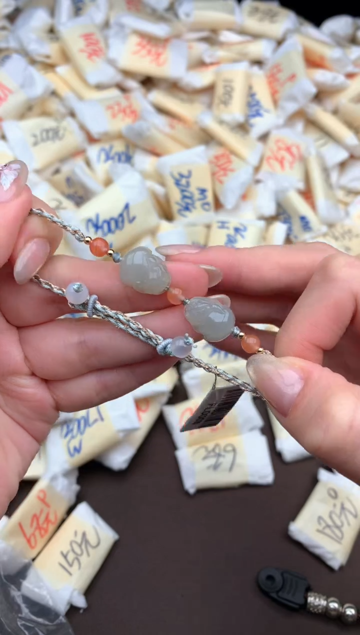 【闪购商品】翡翠手绳未镶嵌一