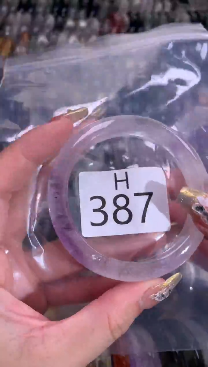 【闪购商品】水晶水晶手镯未镶嵌387-56