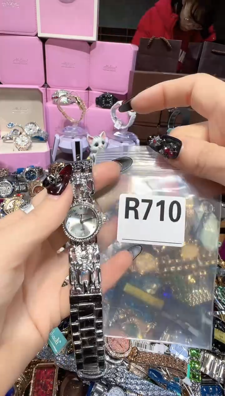 石英机芯不锈钢不锈钢直播定闪专用