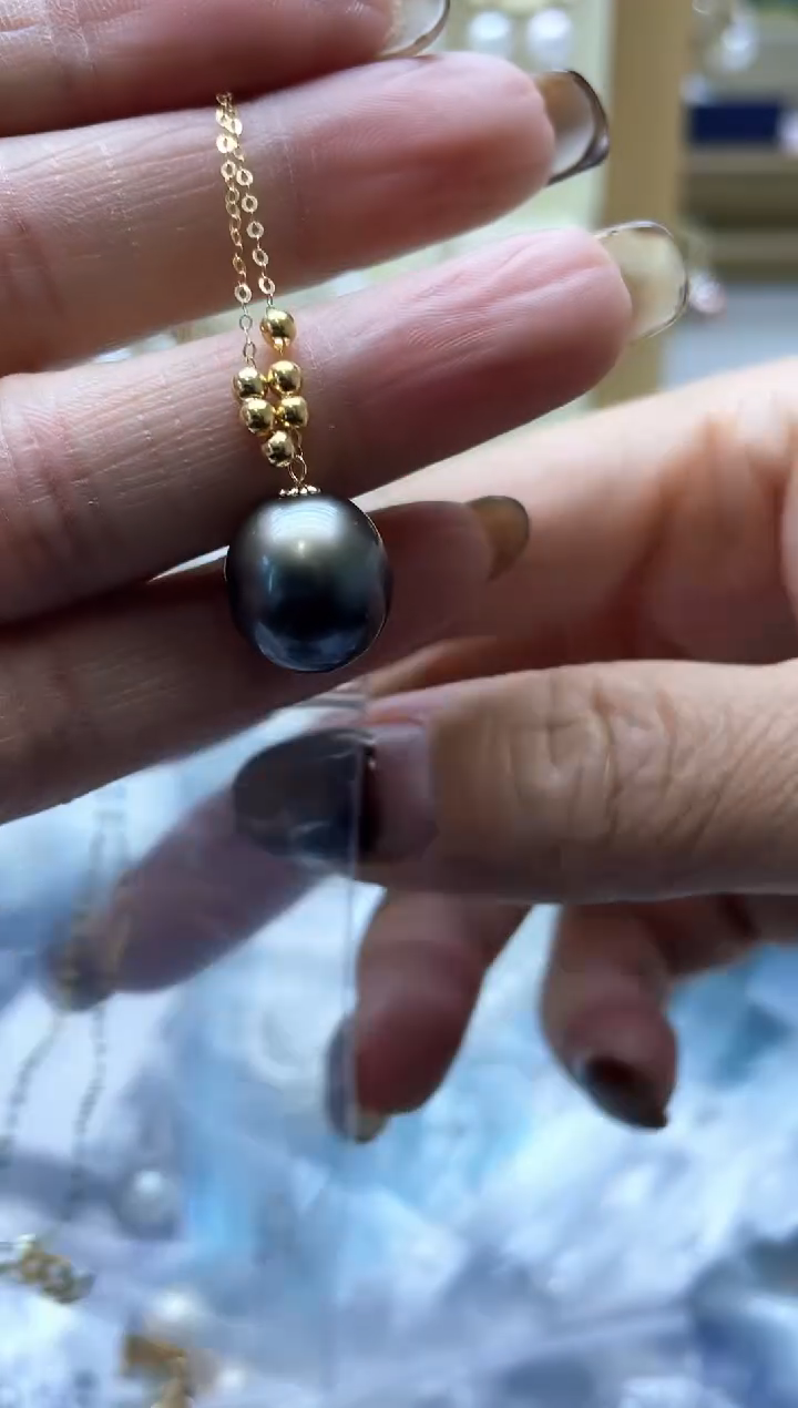 【闪购商品】海水珍珠颈饰18K金镶嵌2