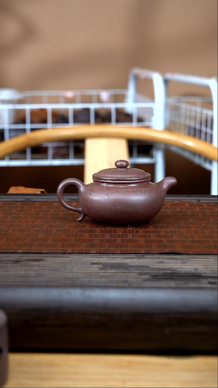 【闪购商品】紫砂茶壶xll天青粗砂仿古微瑕不退不换