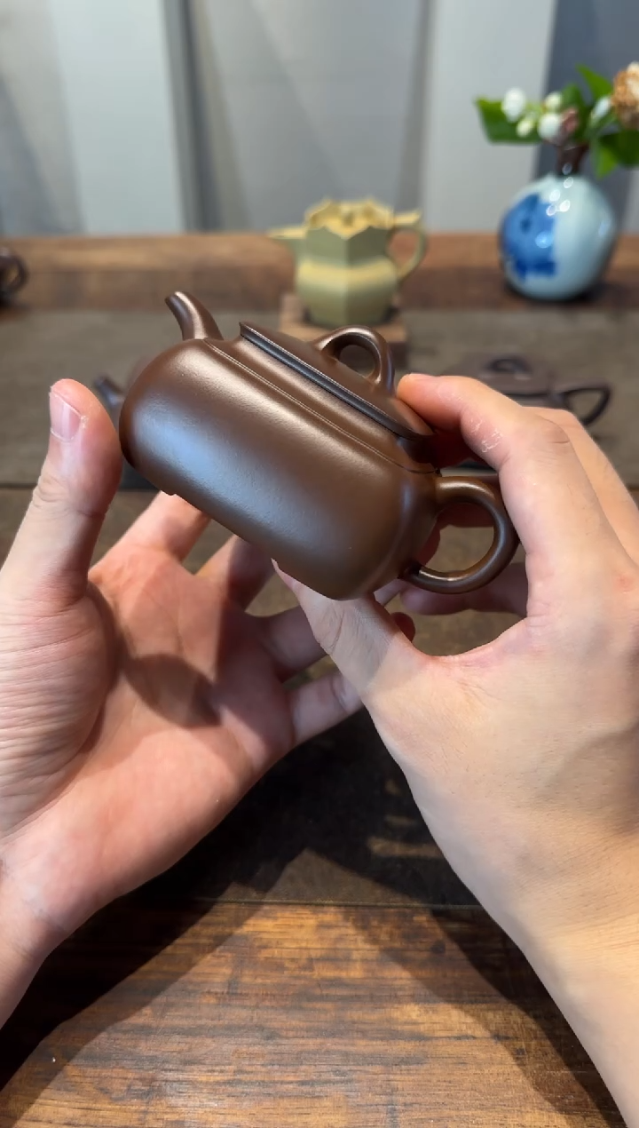 茶壶紫砂都***人长四方 紫砂壶