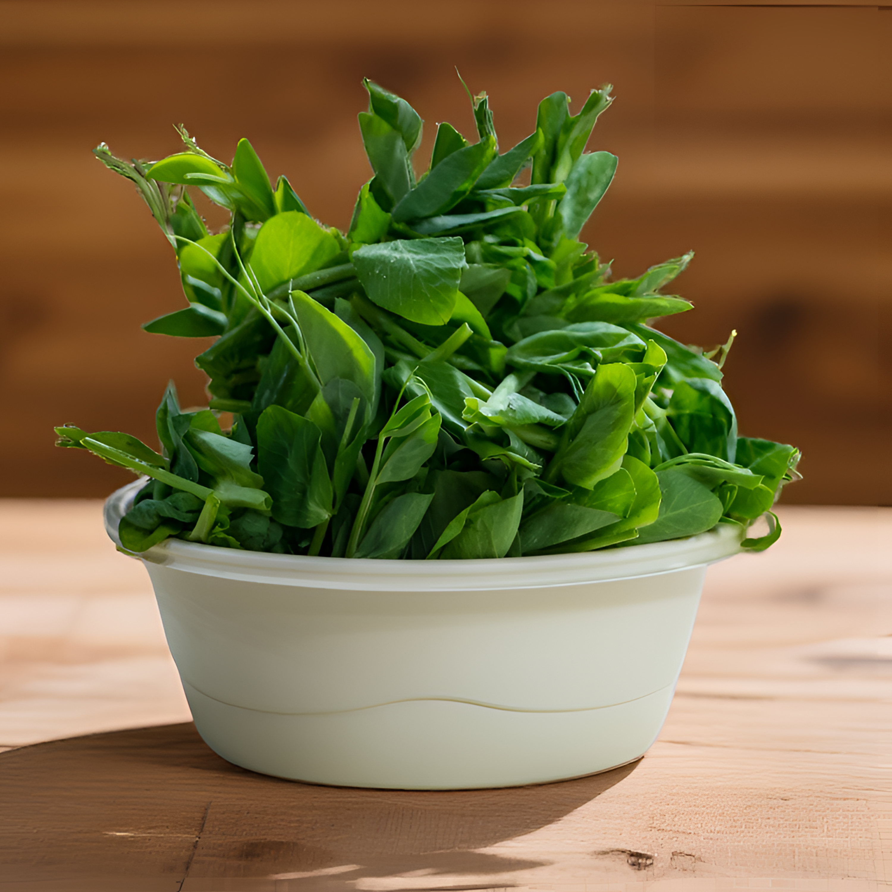 冬日时鲜 · 炒豌豆尖（精掐豌豆尖半斤，默认配姜蒜片）