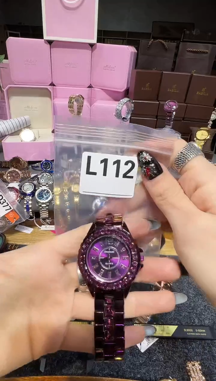 石英机芯不锈钢不锈钢直播定闪专用