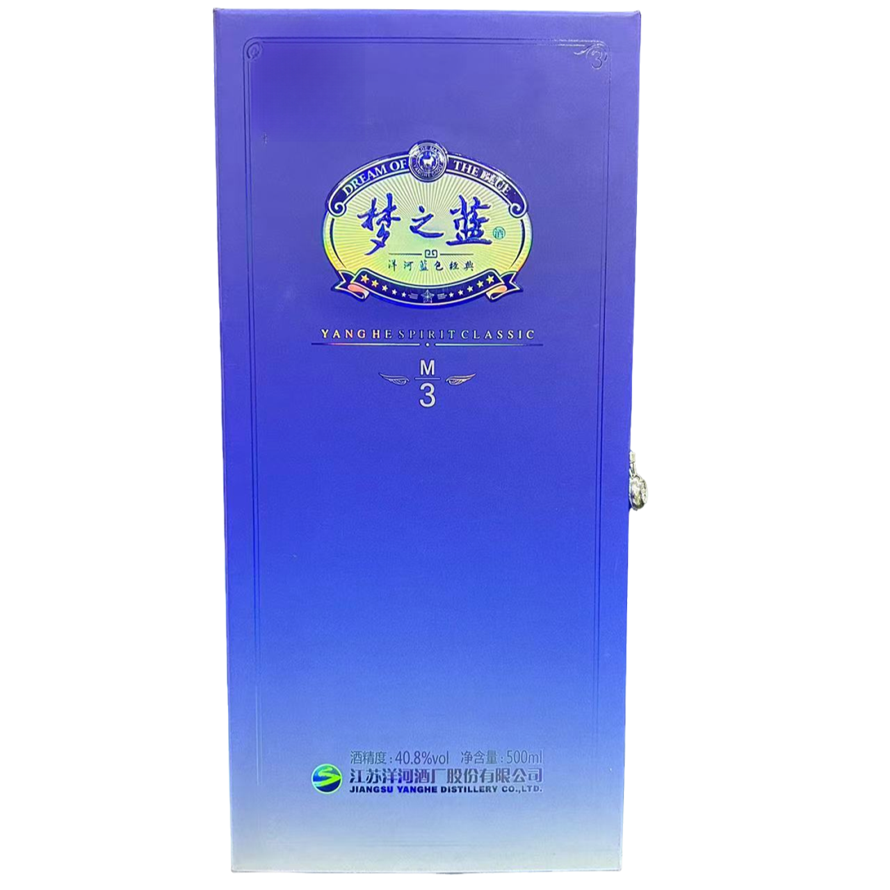 洋河梦之蓝M3 40.8度500ml*1瓶 白酒