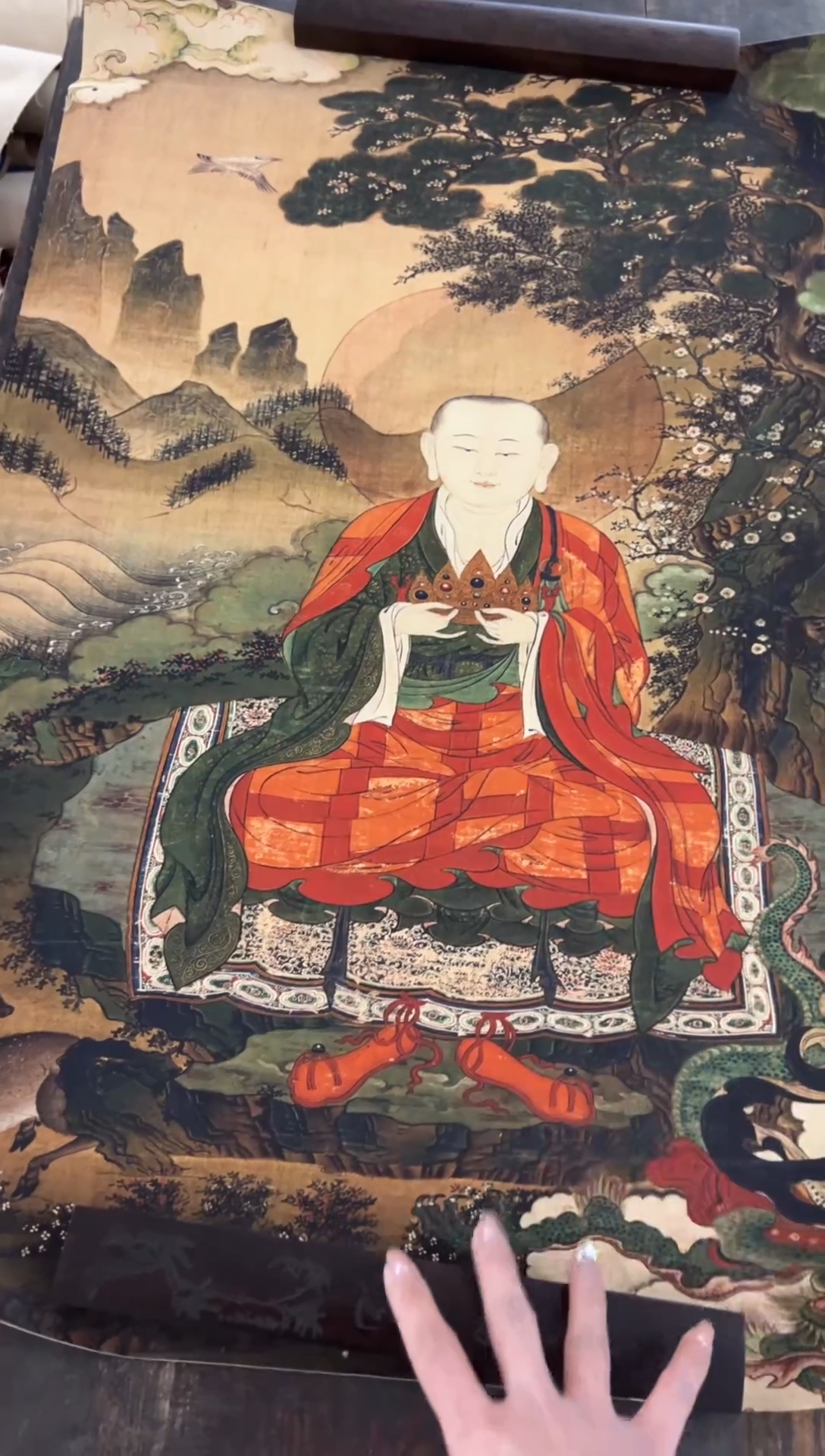 装裱画净界藏传净界藏传145