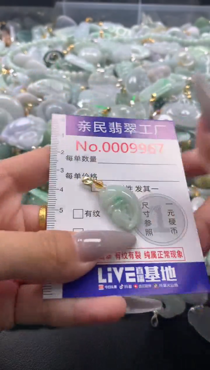 颈饰未镶嵌翡翠9967