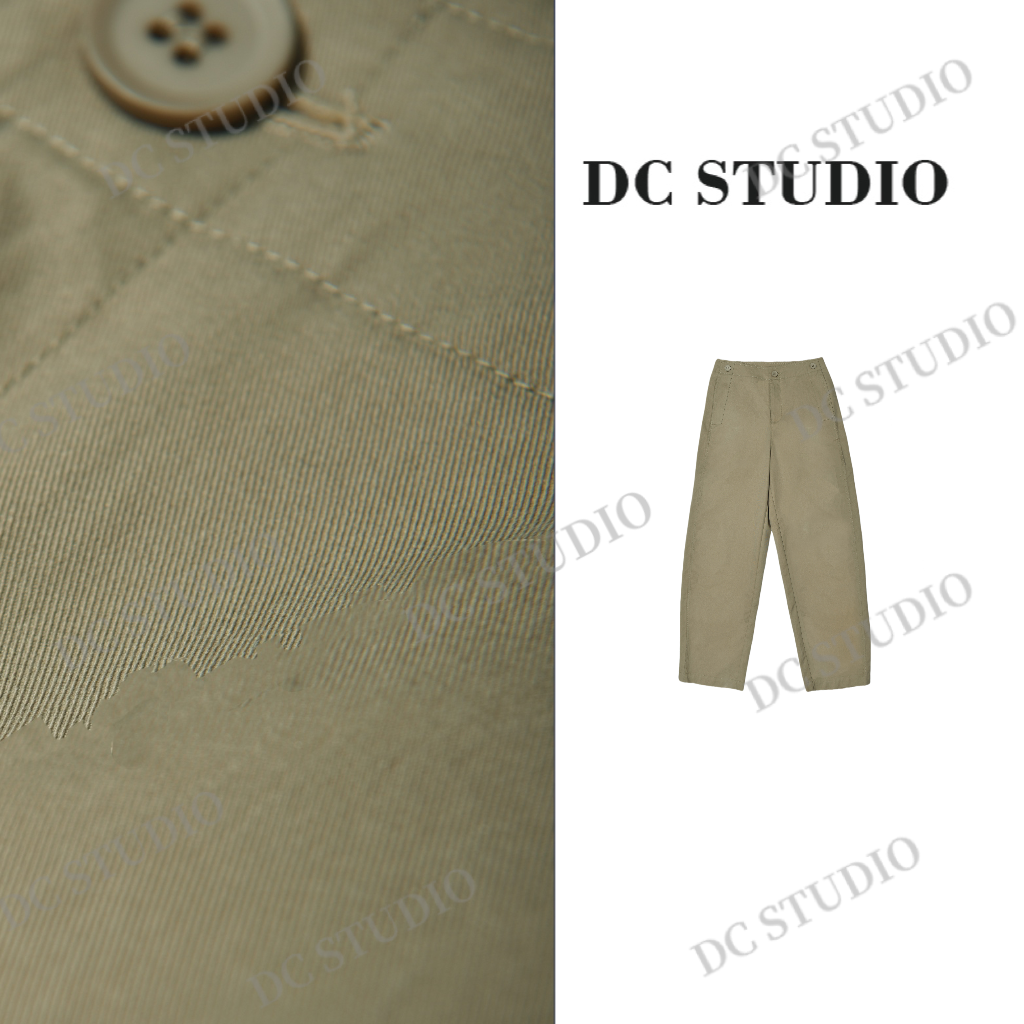 Syan【散文诗】2025早春时尚百搭高腰简约纯色休闲裤