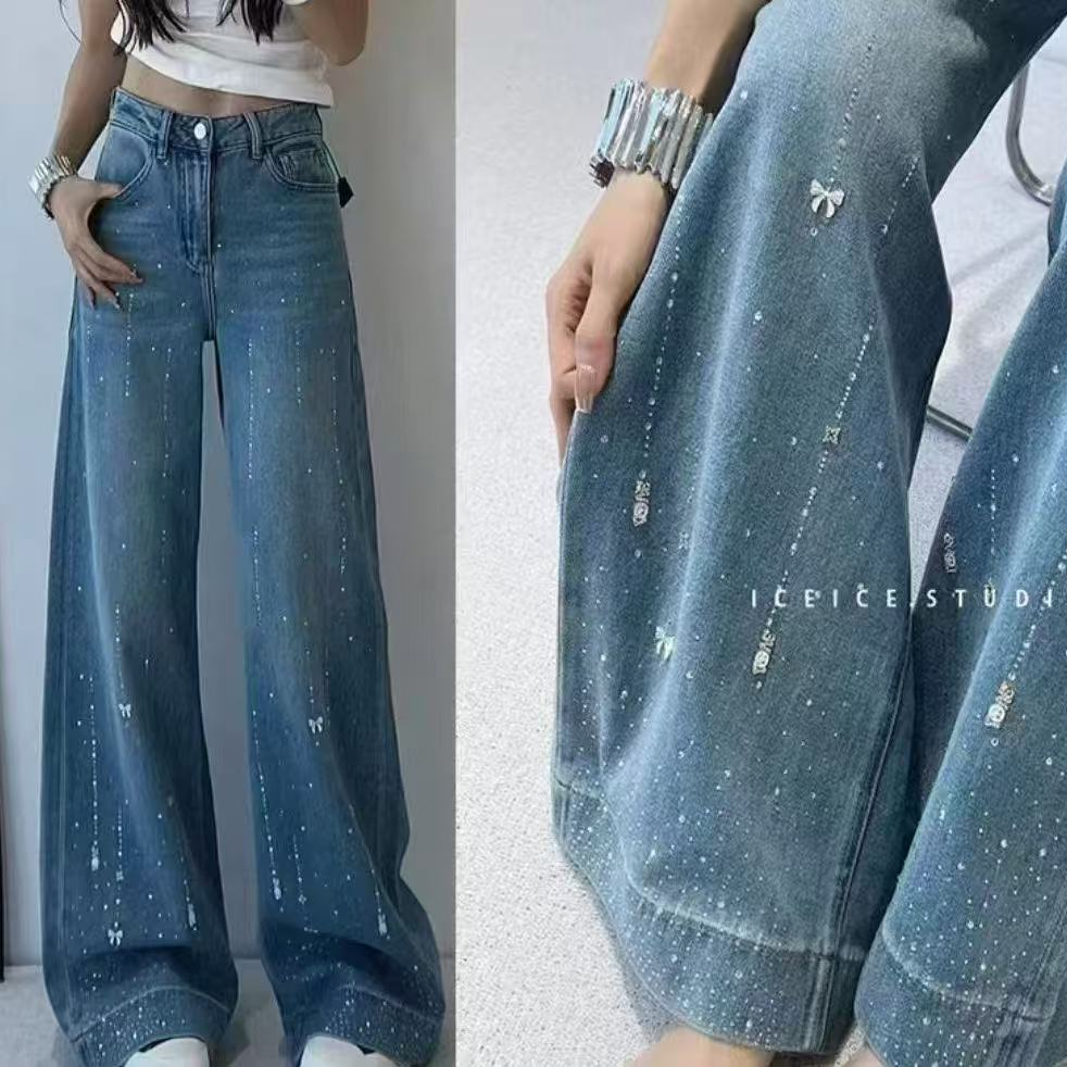 彤彤家0689钻钻阔腿裤