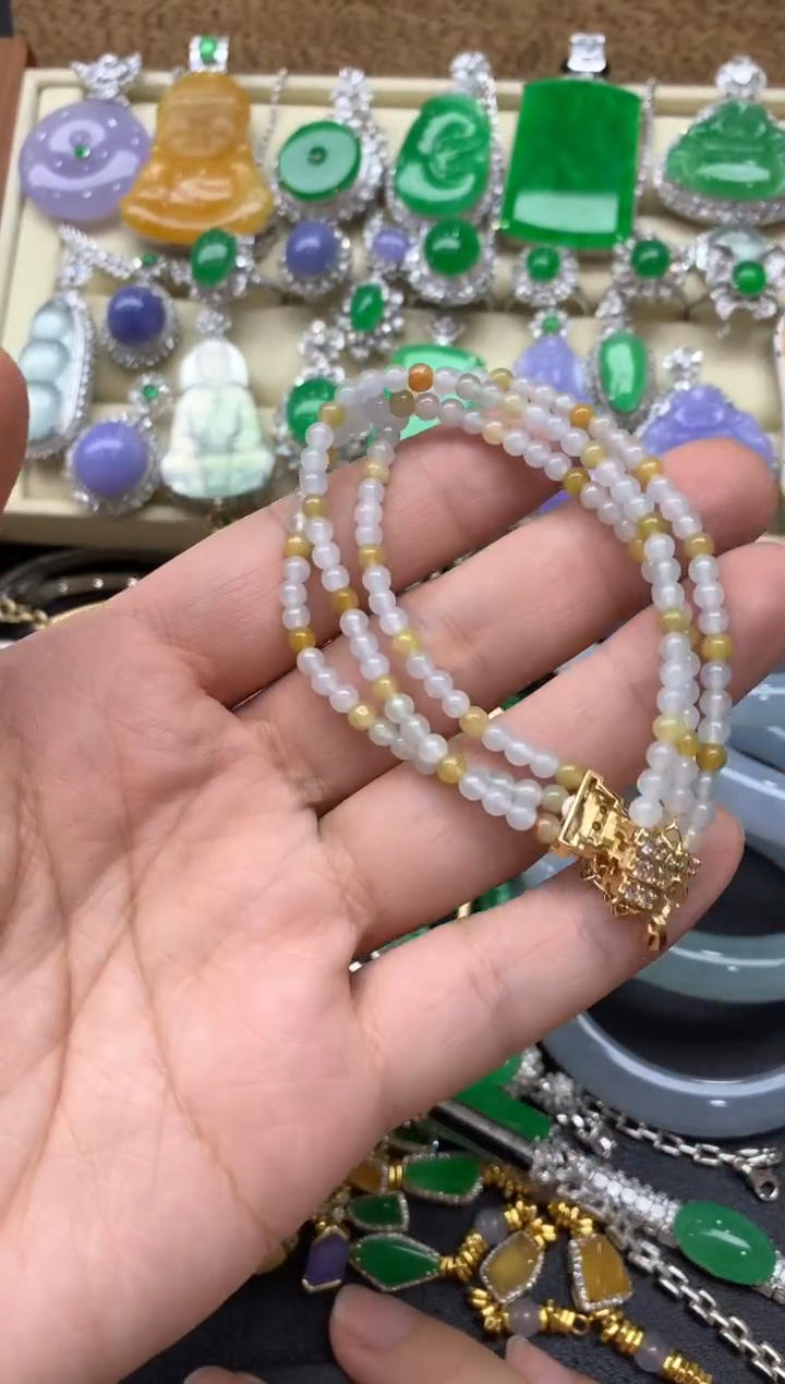 【闪购商品】翡翠手链未镶嵌236-中国好珍宝