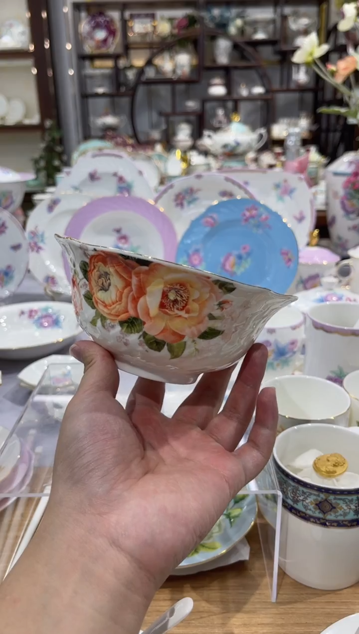 45%以上骨粉骨瓷6英寸面碗