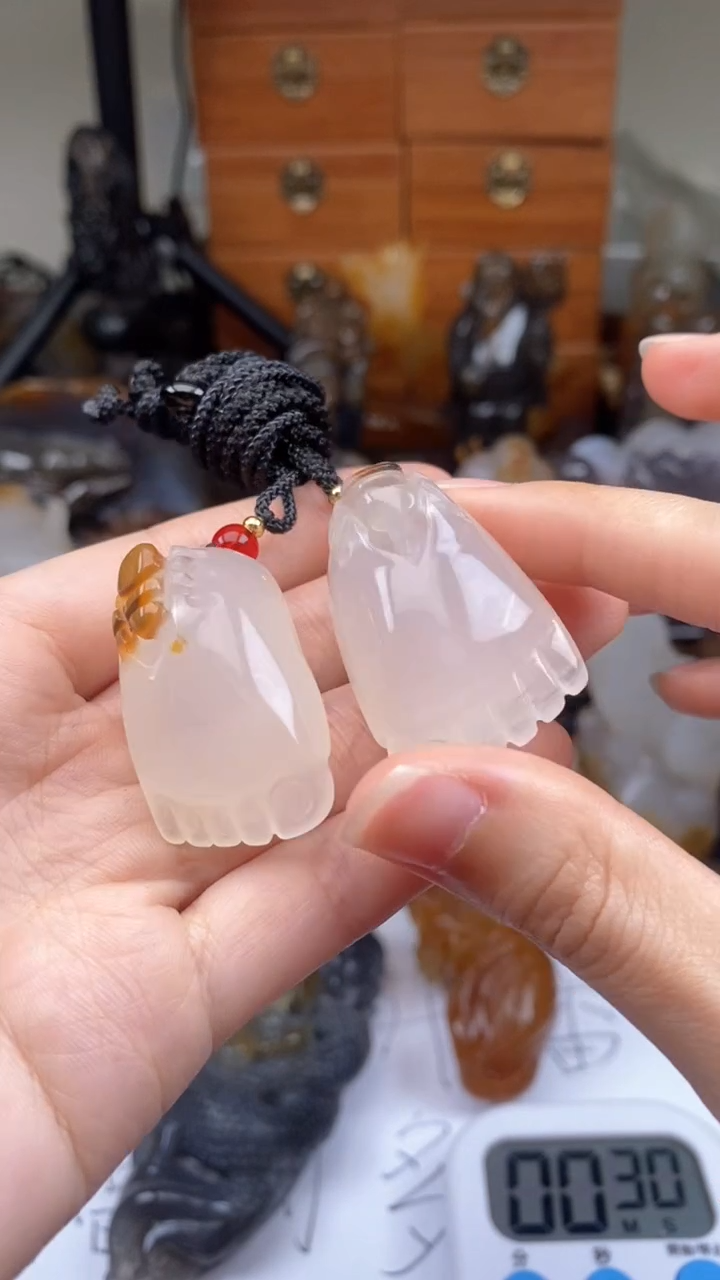 【闪购商品】玛瑙/玉髓颈饰未镶嵌AA