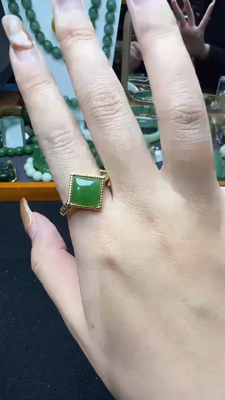 【闪购商品】和田玉戒指未镶嵌60