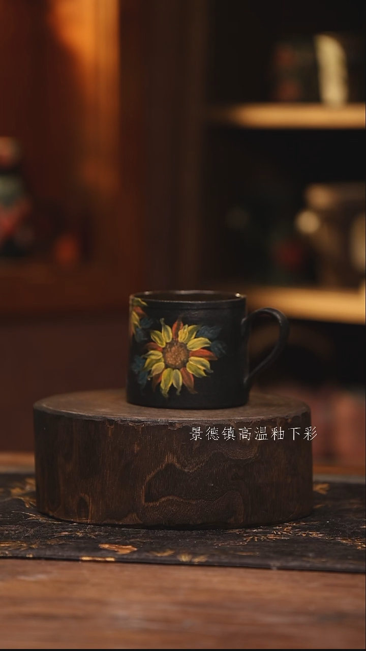 陶瓷景德镇高温釉下手绘陶瓷