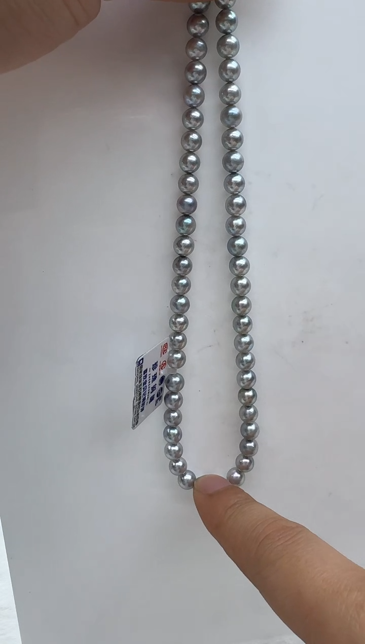 【闪购商品】海水珍珠颈饰银S925镶嵌清货