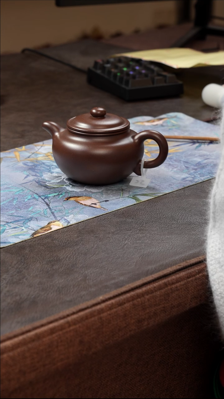 茶壶紫砂17--精品茶具248cc