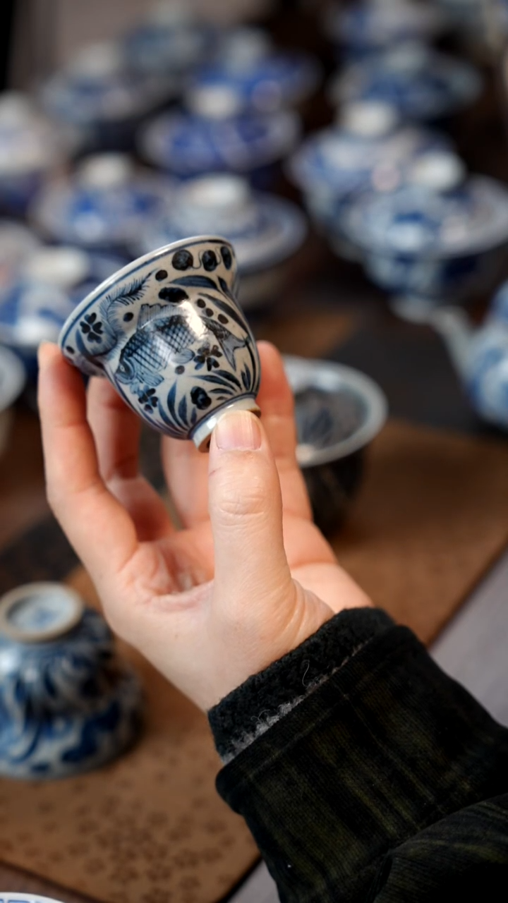 仿古鱼藻小葫芦杯11111