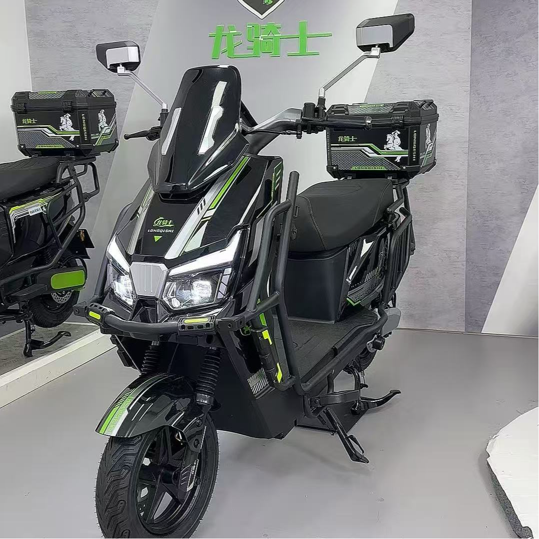 龙骑士 911 外卖高速电动车 换电专用电瓶车 铅酸锂电都支持