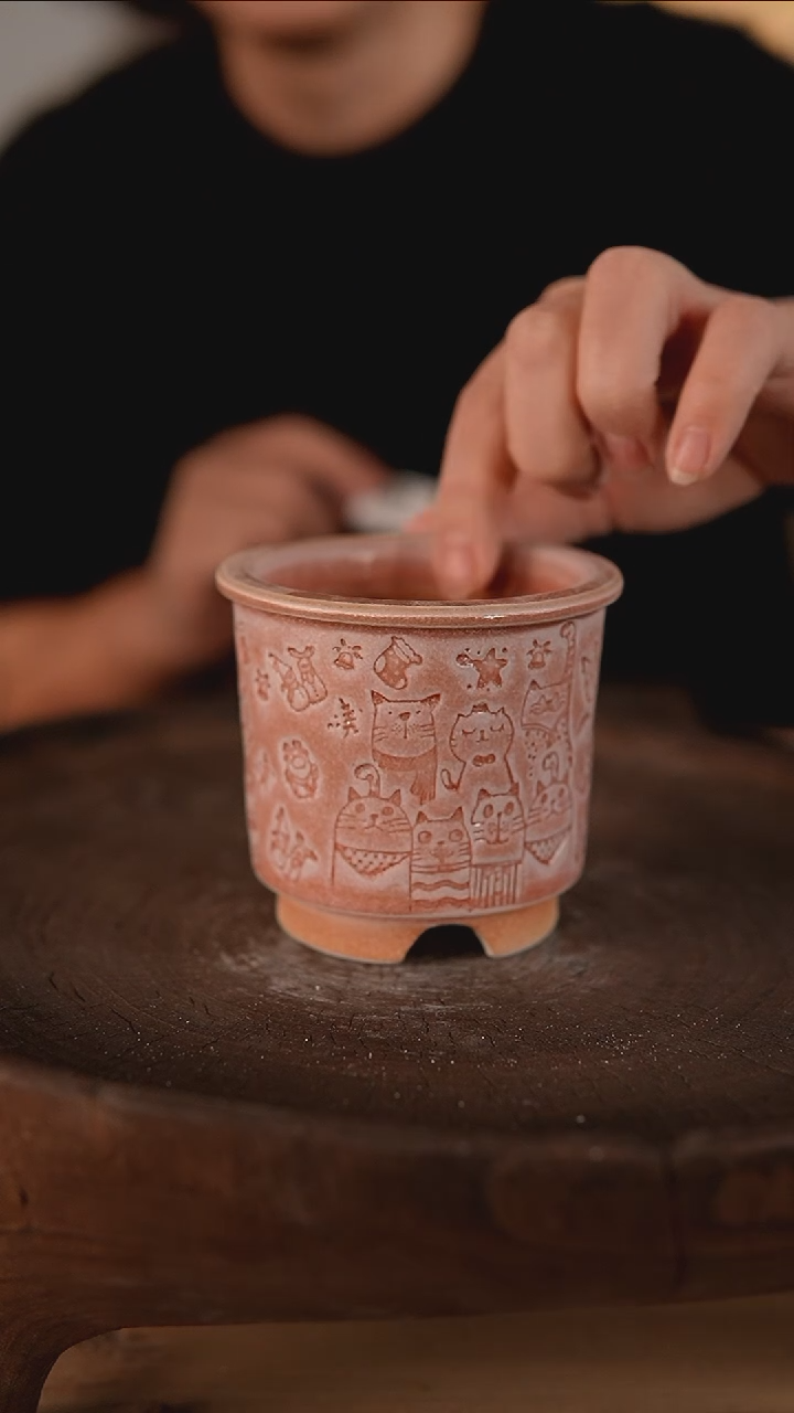 【闪购商品】红陶红陶1-17-168默认微瑕疵口6.5