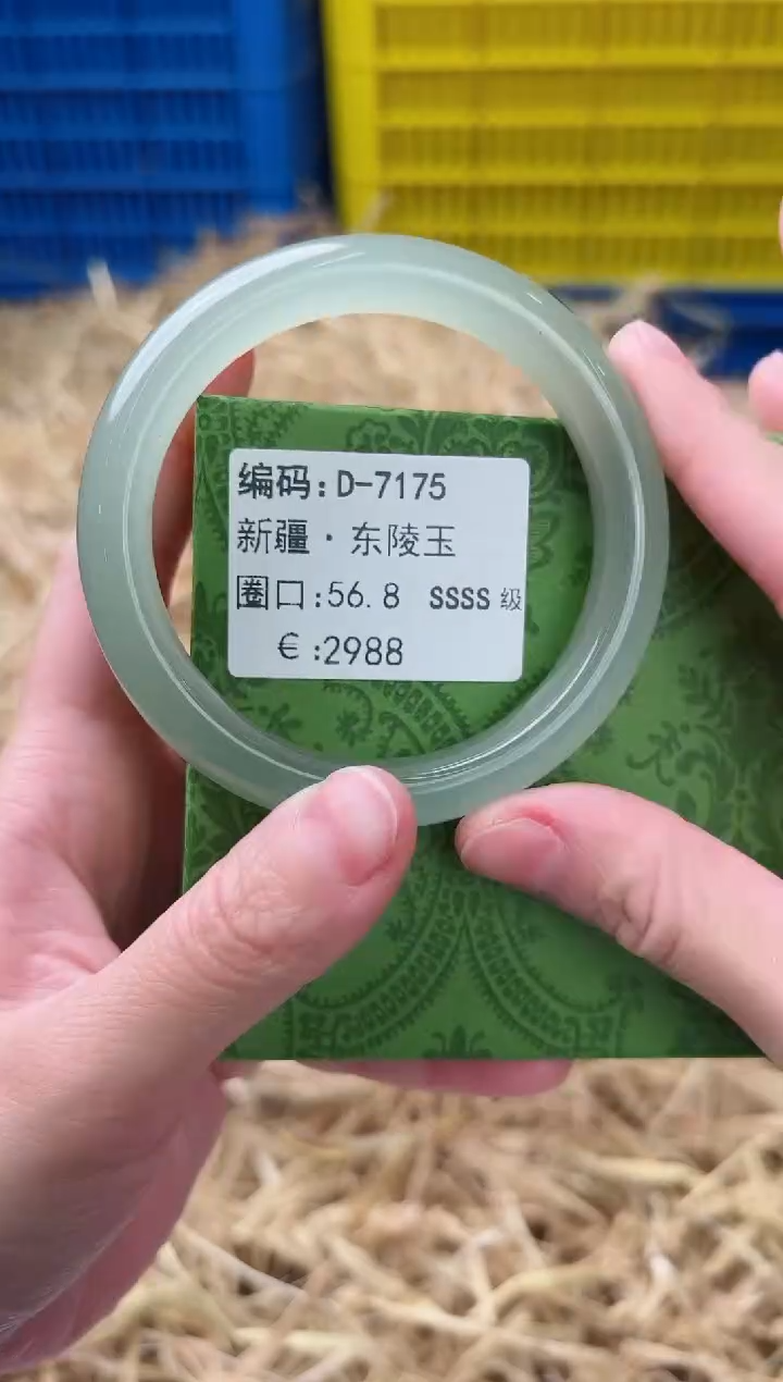 未镶嵌手镯石英质玉D-7175