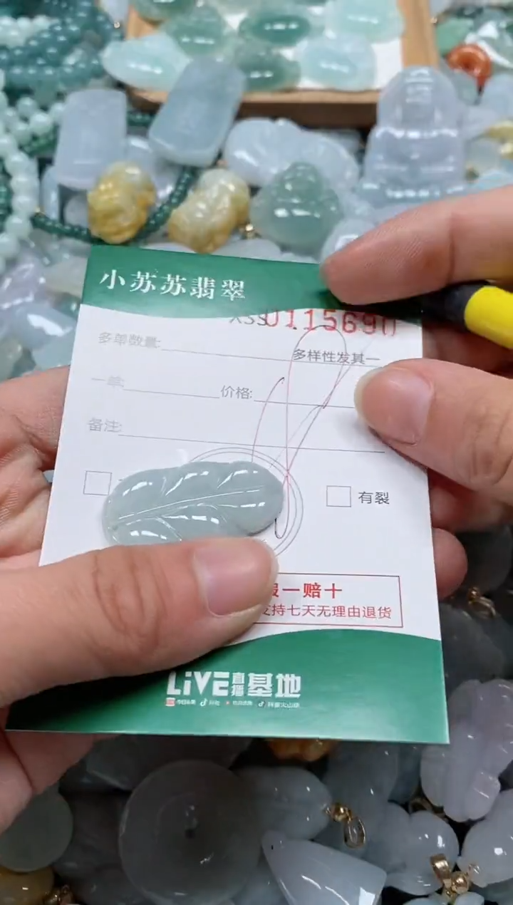 【闪购商品】翡翠颈饰未镶嵌闪购商品0115690