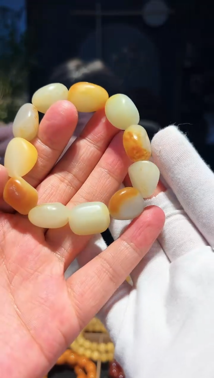 手串未镶嵌和田玉单圈