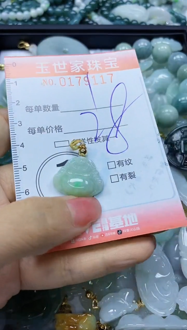 【闪购商品】翡翠颈饰未镶嵌闪购0179117