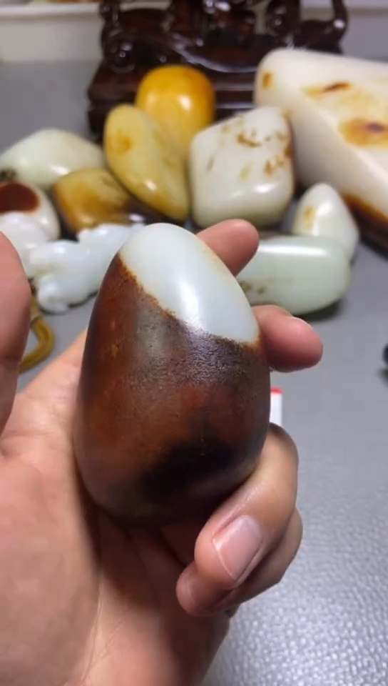 未镶嵌和田玉把件秋****.1