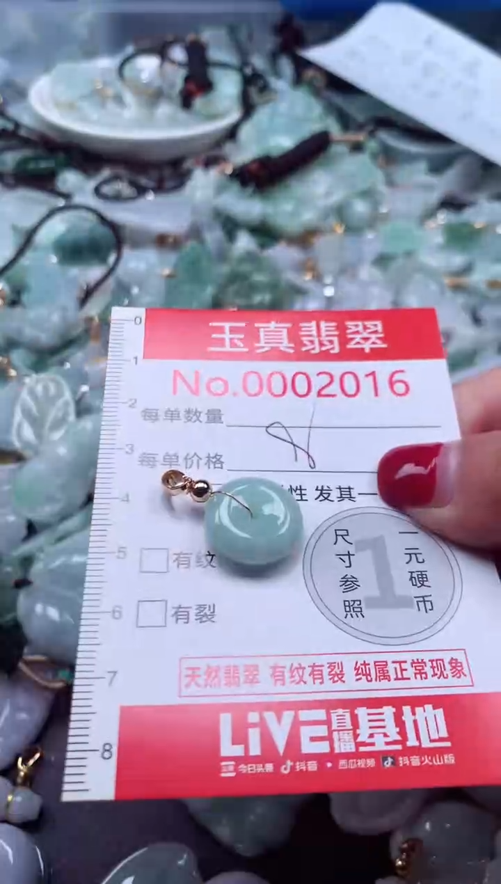 颈饰未镶嵌翡翠2016