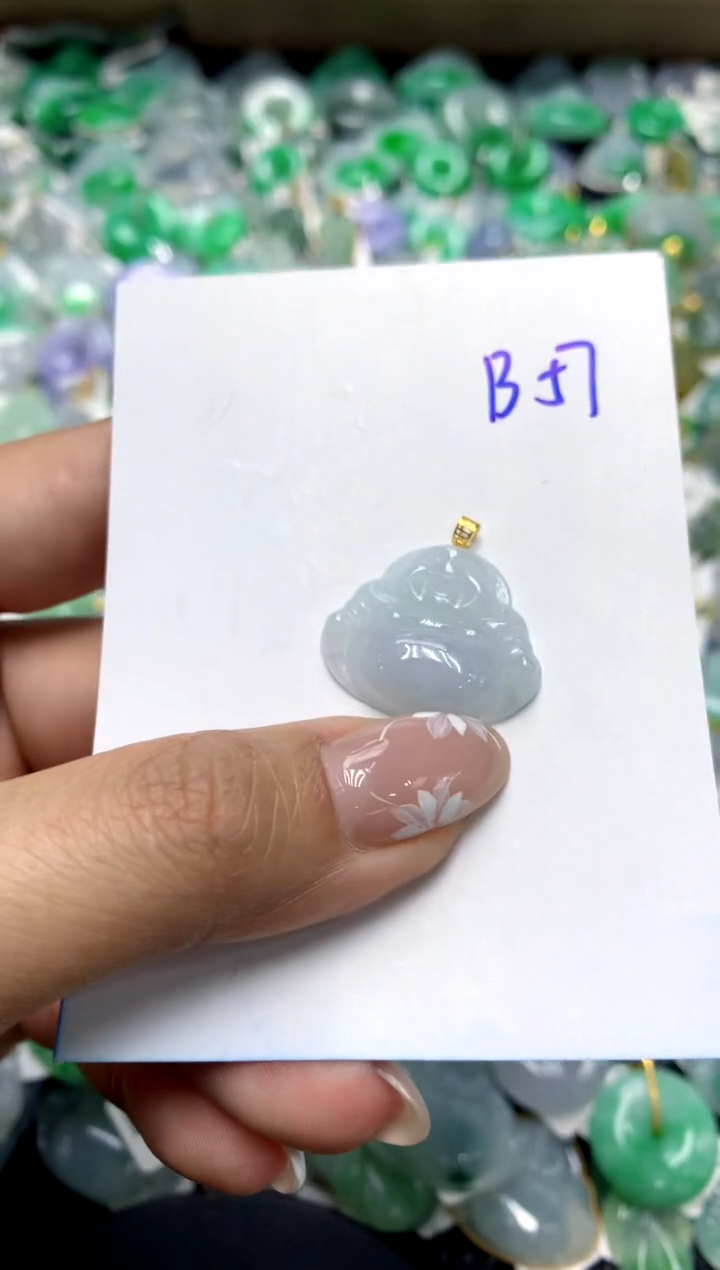 【闪购商品】翡翠颈饰18K金镶嵌111111111111111111