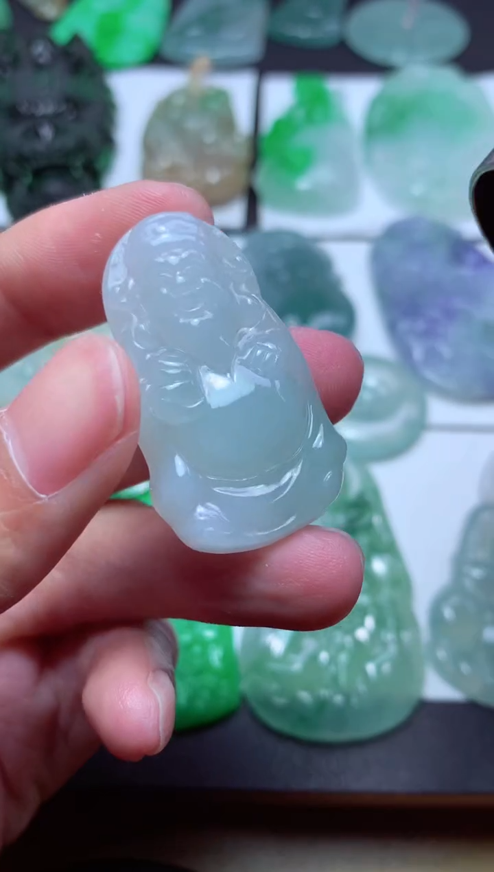 翡翠未镶嵌颈饰天然翡翠