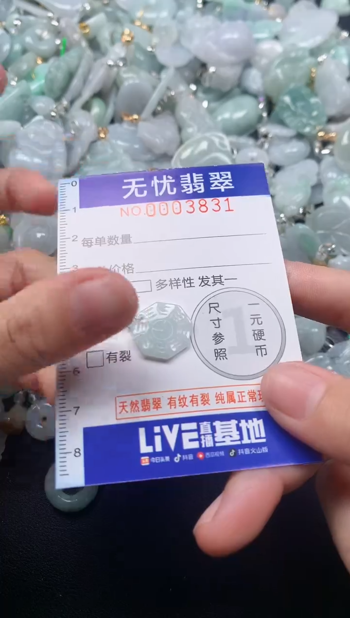 颈饰未镶嵌翡翠3831