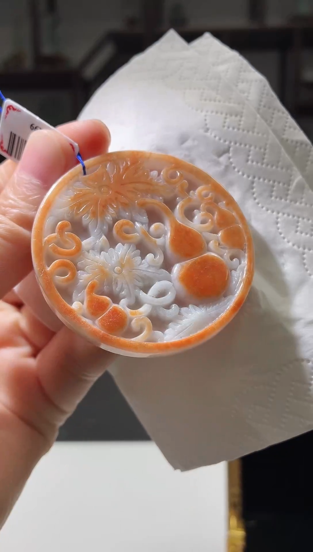 颈饰未镶嵌翡翠天然A货翡翠