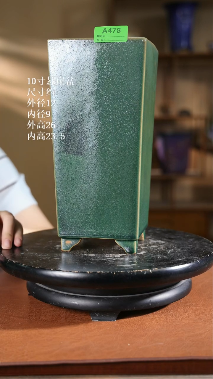 【限时买三免一活动】10寸悬崖盆478