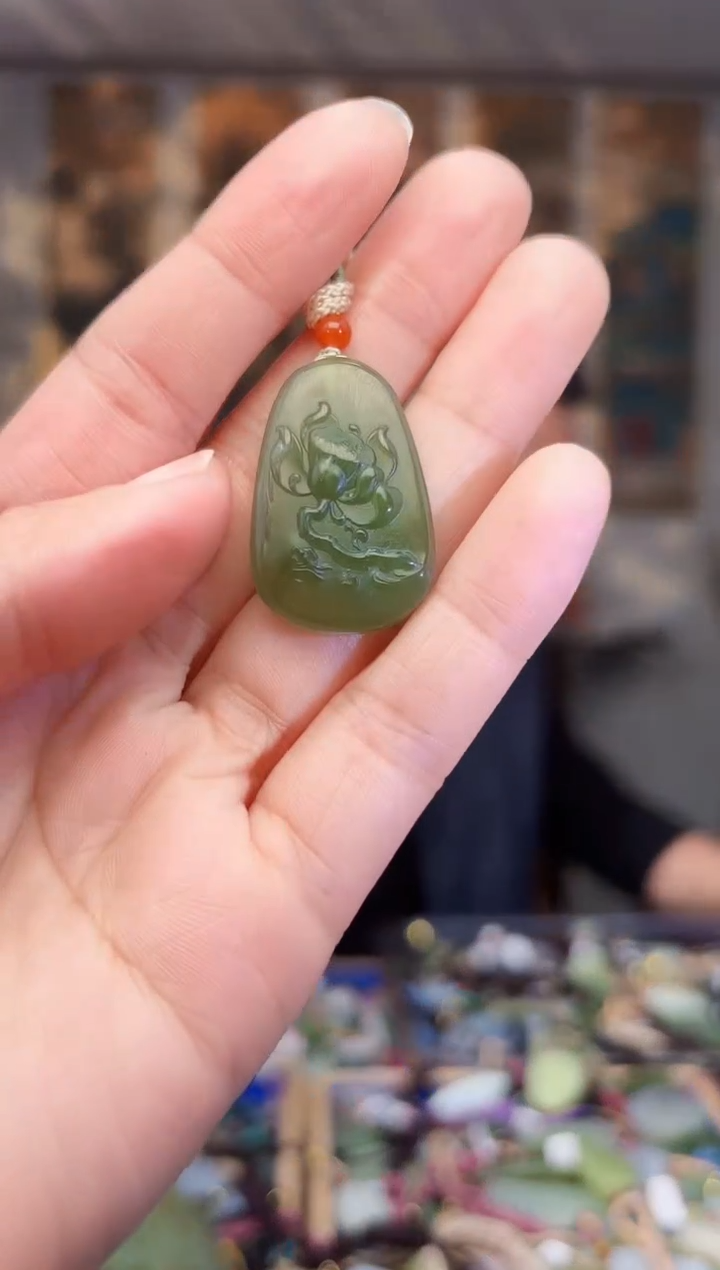 【闪购商品】和田玉挂件未镶嵌拍一发一