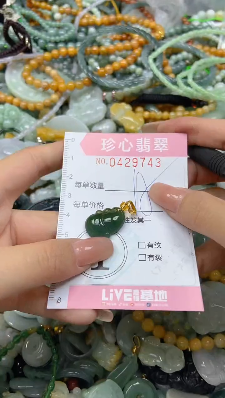 颈饰未镶嵌翡翠闪购0429743