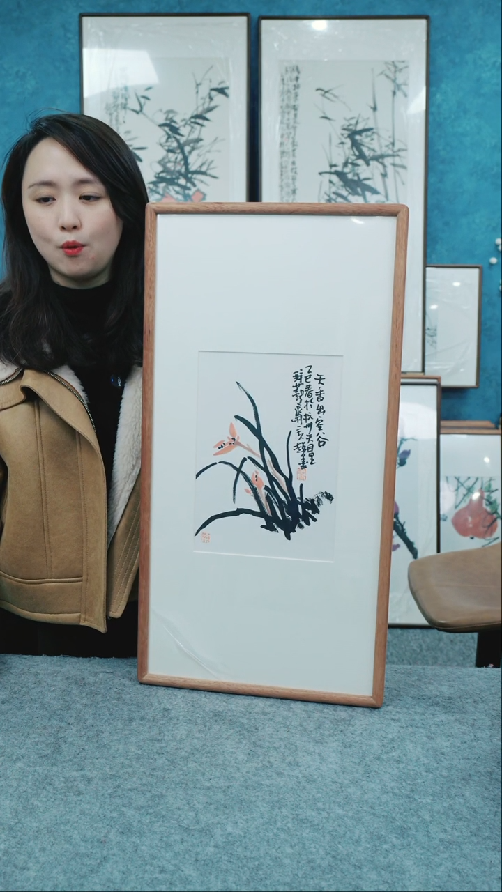 【闪购商品】国画33*66郑志超老师花鸟