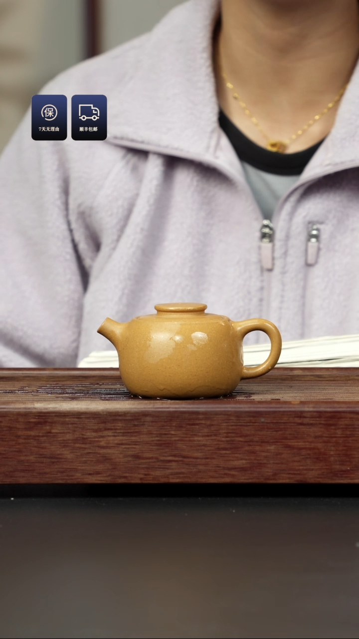 【闪购商品】紫砂茶壶黄金段 巨轮