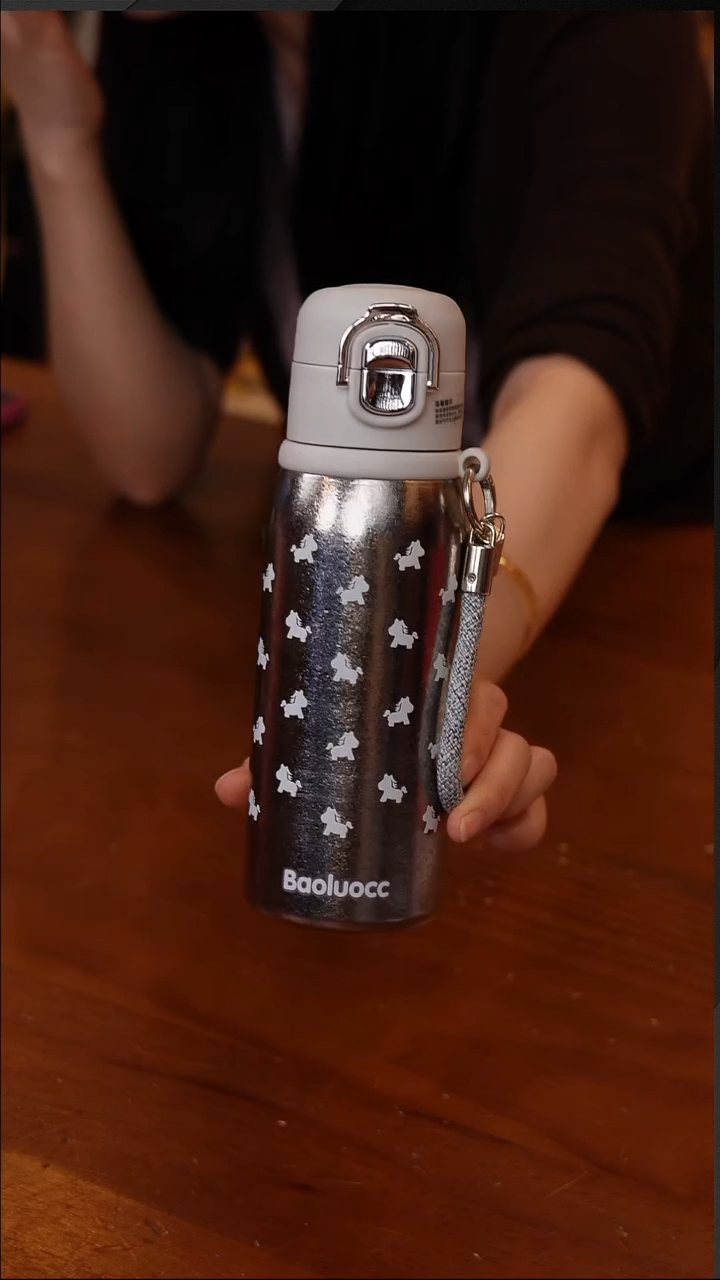 陶89-Baoluocc儿童钛杯360ml-小马【CF6041】