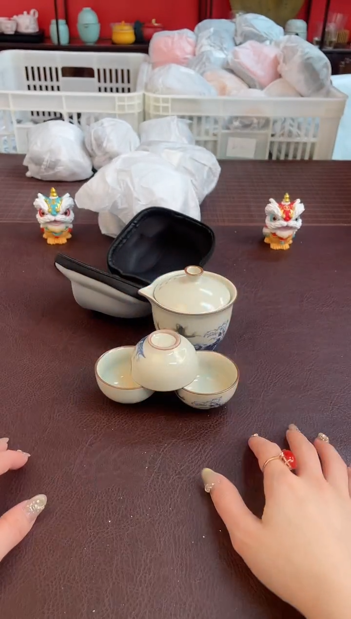 【闪购商品】瓷片【沉鱼茶器】清货底价 库存单一