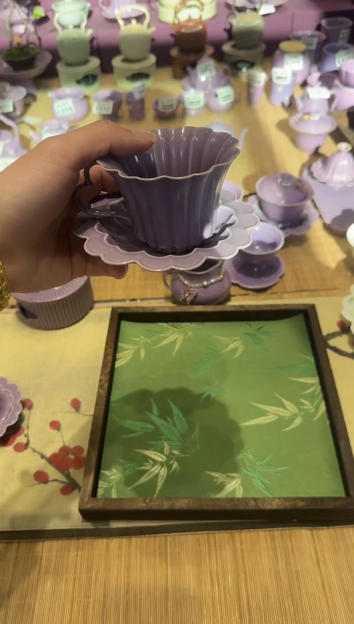 瓷片瓷北溪堂正品茶具 假一罚十