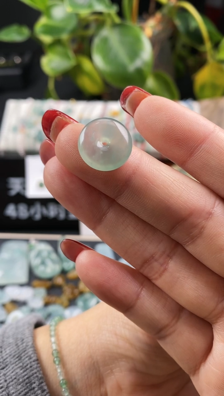 【闪购商品】翡翠裸石翡翠平安扣